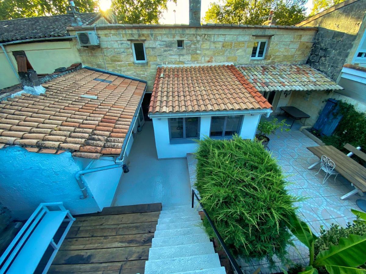 The Loft Factory 4 Chambres Vue Garonne + Jardin Lormont Luaran gambar