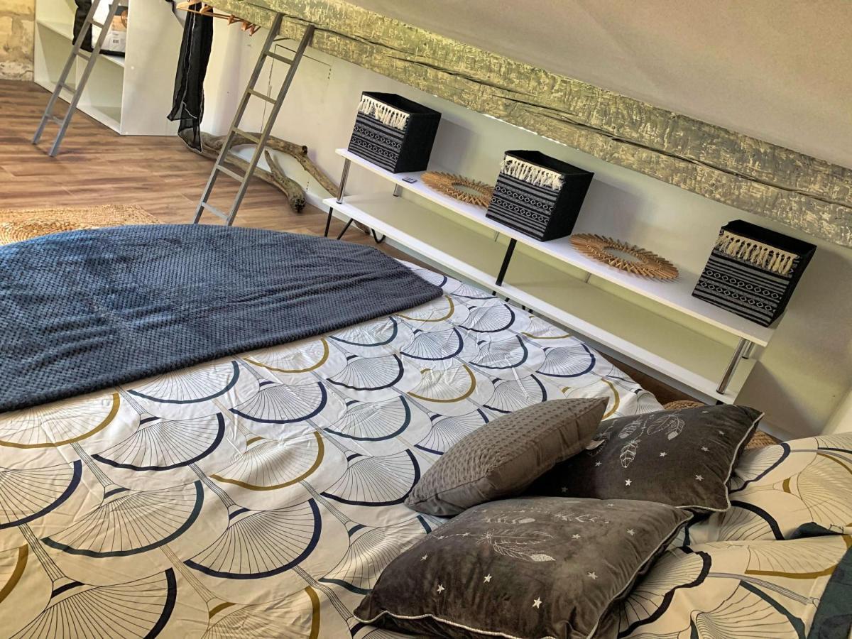 The Loft Factory 4 Chambres Vue Garonne + Jardin Lormont Luaran gambar